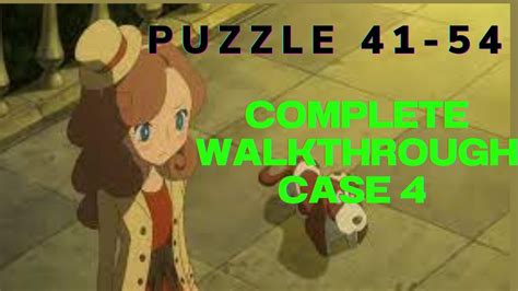 professor layton puzzle 41|Layton's Mystery Journey: Case 4 Pet Pandemonium .